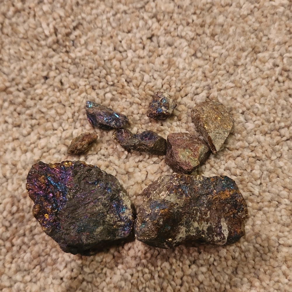 Peacock Pyrite